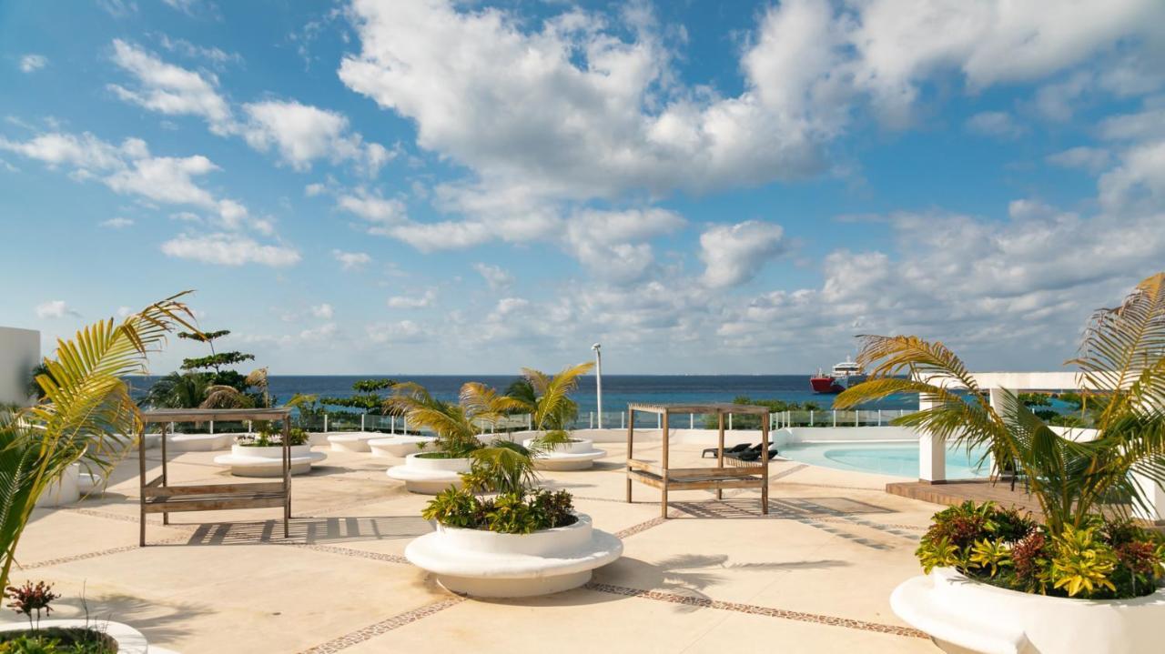 Estudio En Cozumel Con Vista Al Mar, Condominio Con Alberca A1 Ngoại thất bức ảnh